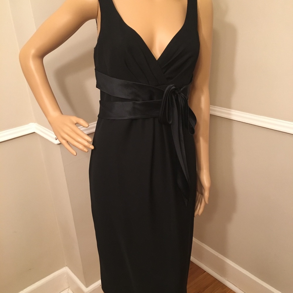 Maggie London,Bl , fitted dress; tag missing